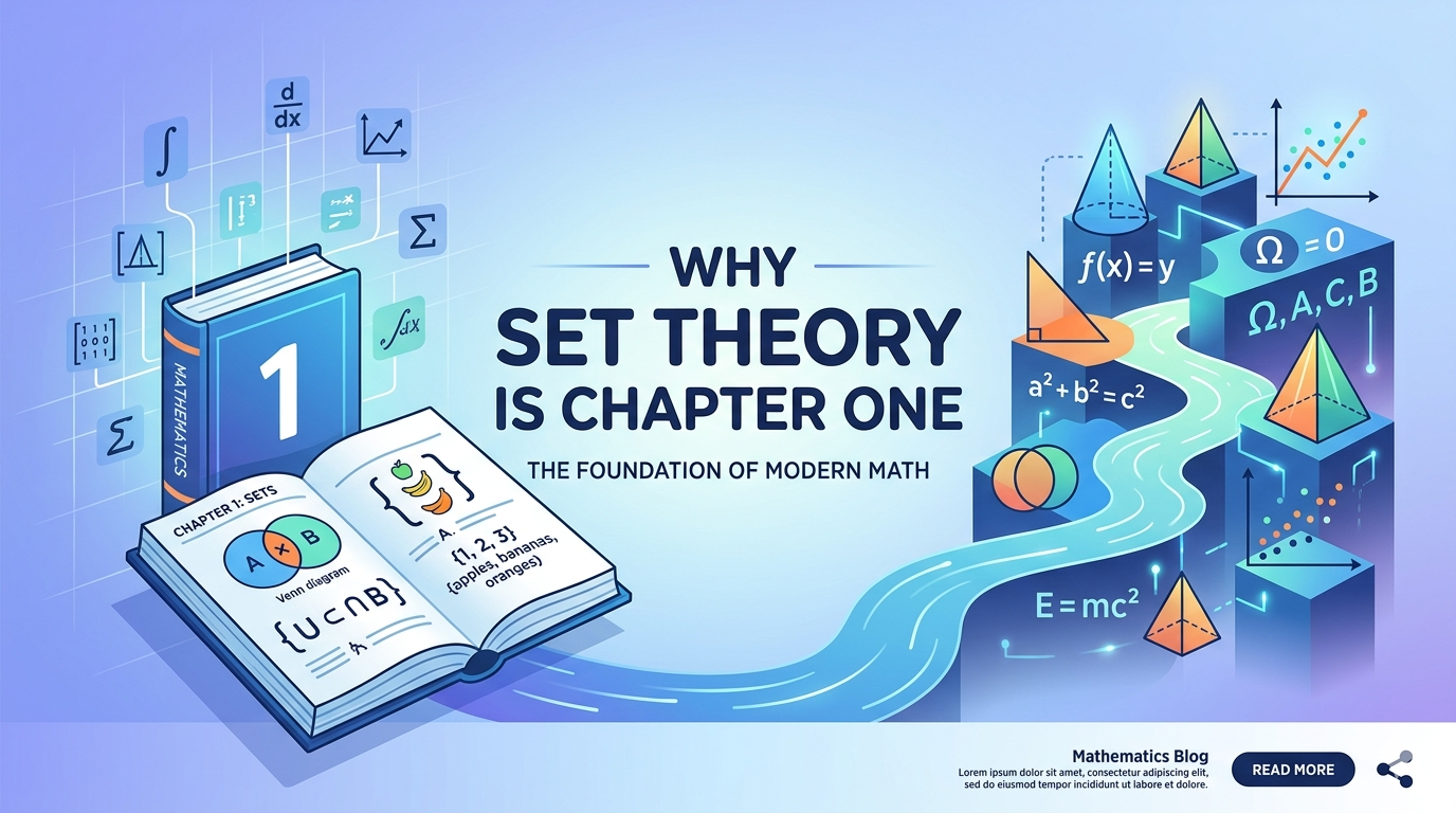 Why is Set Theory Always Chapter 1?